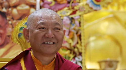 Ringu Tulku Rinpoche teaching on the wisdom chapter of the Bodhicharyavatara